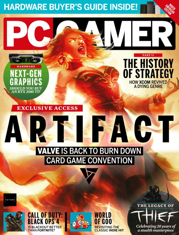 PC Gamer US   Issue 313 (January 2019) cover